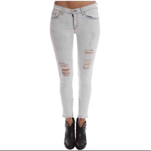 rag & bone Denim - Rag & Bone Zipper Capri Jeans